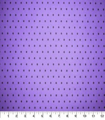 HALLOWEEN COTTON FABRIC PURPLE BLACK DOTS HALF YARD 18×44 COSTUME DECOR QUILTS