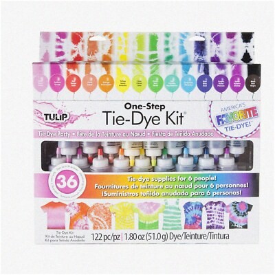 Rainbow Tie Dye Party Pack with 18 Bottles