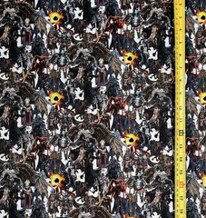 ELDIN RING COLLAGE ANIME 1 YARD FABRIC ( 36″ X 58″ ) BRAND NEW