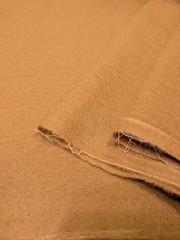 12.22yd Knoll Felt 002 Tan 100% Wool Upholstery Fabric