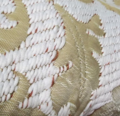 Premium Raised Gold Damask Brocade EJ Victor PENELOPE Upholstery Fabric 5.5 YDS