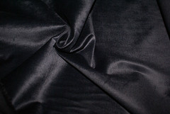 DEEP PLUM Stretch Velvet Fabric, Mid Weight, 120cm Wide, Per Half Metre