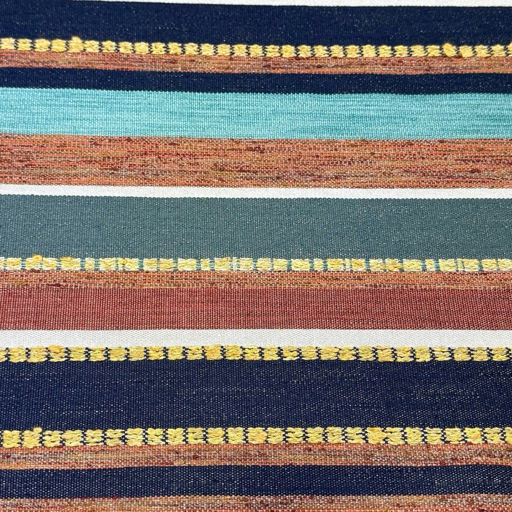Fabric By The Yard Textured Striped Weave Barcombe Carnival By Zinc Textile