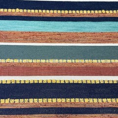 Fabric By The Yard Textured Striped Weave Barcombe Carnival By Zinc Textile