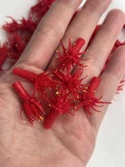 50 PCS Small Fabric Flower for Jewelry Making DIY Craft Supplies