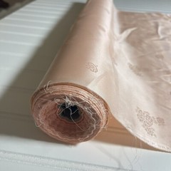 SILK light Peach, FABRIC 1 Yard x 22 Inches Wide or 36 Inches x 22 Wide By Yard
