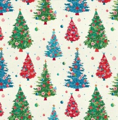 NEW Pioneer Woman Holiday Floral Tree Fat Quarter 21”x18” ~ 100% Cotton Fabric