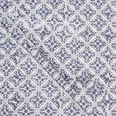 1 Yard Indian Cotton Floral Print Fabric Handmade Wholesale Hand Block Fabric