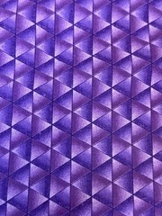 Geometric Purple Triangles 2.1 yards. ***READ