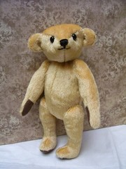 German Mohair for Bear Making, Buttercup 5/8″ Semi Sparse 28″ x 12″
