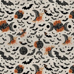 Haunted Nights-Camelot Fabrics-By The Yard-Halloween