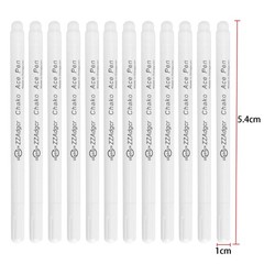 IPENNY 12Pcs White Color Heat Erasable 1 Count (Pack of 12), 12Pcs,