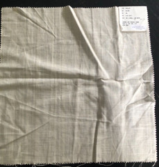 NORBAR Wesley in Olive 17 x 17 1/4″ Striped Linen Blend Fabric Sample