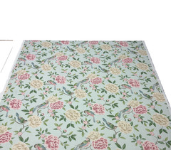 COVINGTON ALBA ROSE GARDEN BIRD FLORAL VINE MULTIUSE LINEN FABRIC BY YARD 54″W
