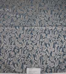 Kravet Clarke Clarke Fabric Remnant 26″x26″ Pattern “Marbury” Color Denim