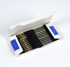 DMC 6-Strand Embroidery Cotton Floss – Black – 12/Pkg
