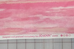 3 Yards – Keepsake Pink Tie-Dye Fabric, Cotton, Jo-Ann Fabrics NEW