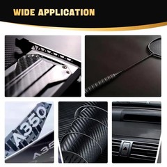 Blue Carbon Fiber Cloth Roll 2×2 Twill Weave 3K/220g Repair 4.9 FT x 12 Inch