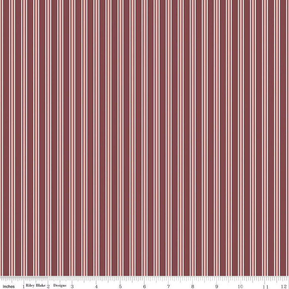 RBD ~ A Walk on the Prairie ~ C15234-MARSALA ~ 100% Cotton ~ per half yard