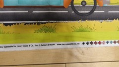 Growth Chart Fabric Panel to 60″ Next Stop Home Whole Country Caboodle H. Glass