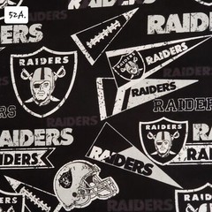 Sports Cotton Fabric by the ½ yard- Football Teams