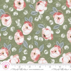 Moda COUNTRY ROSE 5170 14 Sage Green Floral LELLA BOUTIQUE Quilt Fabric