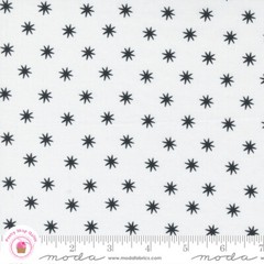 Moda HEY Y’ALL 11515 11 White Black Ink STARS ALLI K DESIGNS Quilt Fabric