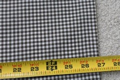 By 1/2 Yd, Vintage, Brown & Cream 1/8″ Woven Cotton Gingham, P8928