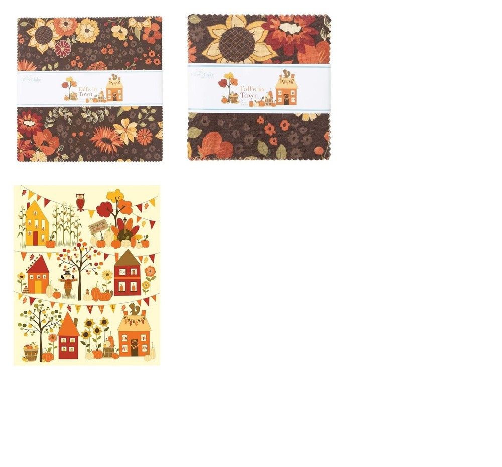 “Fall’s in Town” Precuts and Panel by Sandy Gervais, You Choose