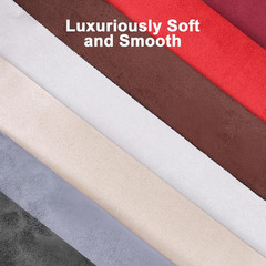 Premium Black Suede Fabric Wrap – 17X70 Inch Suede Wrap for Car Interior – Self-