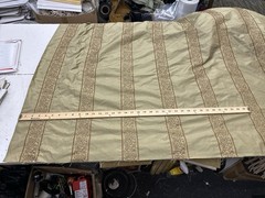 Striped TAFFETA Silk . 100% silk. Sold By the yard.