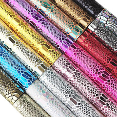ONEART, Snake Skin Texture Faux Leather Fabric 54″ Wide