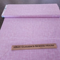 33″ Harmony Cotton Quilting Treasures Lavender Cross Hatch Plaid Blender