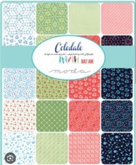 NIP Coledale By Quilt Jane For Moda Fabric Charm Pack 5×5 In 42 Pieces