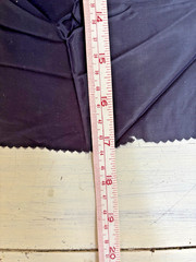 Black Polyester Lining Fabric 36×50 Lightweight Apparel Craft Sewing DIY