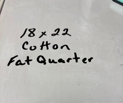 Gray Gemstone Pattern Fat Quarter Cotton Fabric 18×22″ Sewing Crafts