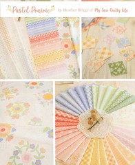 Moda PASTEL PRAIRIE Charm Pack 5-inch Cotton Precut Fabric Squares (42 pcs)