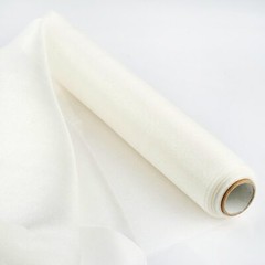 Ivory CHIFFON FABRIC 12″ x 10 yards Bolt Crafts Sewing Put-up Wedding Party SALE