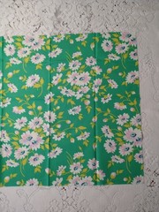Heather Bailey Fabric True Kisses Daydream Teal Green BTFQ 18 x 22 Figo 90365