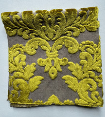 5 Chivasso King Henry Designer Fabric Remnants 16″x16″