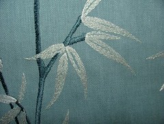 120cm iLiv Sumi Delft Blue Embroidered Fabric Curtain Upholstery Cushion