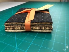 8 Fat Quarter Bundle Brown, Cream, Neutrals Quilters Project Stash Builder