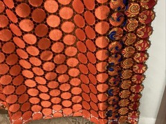 Guipure Cord Lace & Colorful Fabric High Quality 2YD X 44” W Beautiful Colors