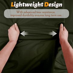 Waterproof Ripstop Nylon Fabric – 60 Inch Wide, Dark Olive, Lightweight, Tear-Re