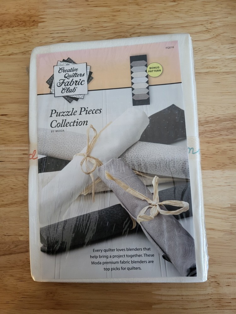 New Annie’s Creative Quilters Fabric Club Puzzle Pieces Collection