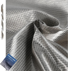 Faraday Fabric 1 Yard,Signal & GPS Blocking,Conductive Faraday EMP Proof Cloth,I