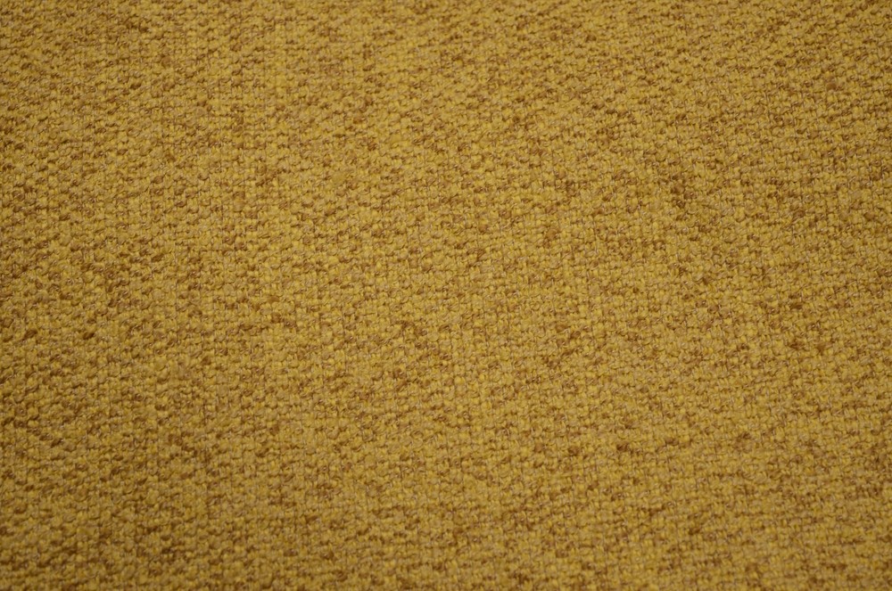 Mercer Mustard Mottled Harvest Gold Boucle Crypton Home Upholstery Fabric