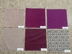 Glant Fabric lot of 42 Large Squares Scrapbooking Crafts 12×12