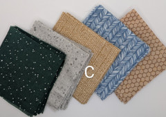 3″ fabric squares – patterns and more- 50 Count – Great For crafts and quilting