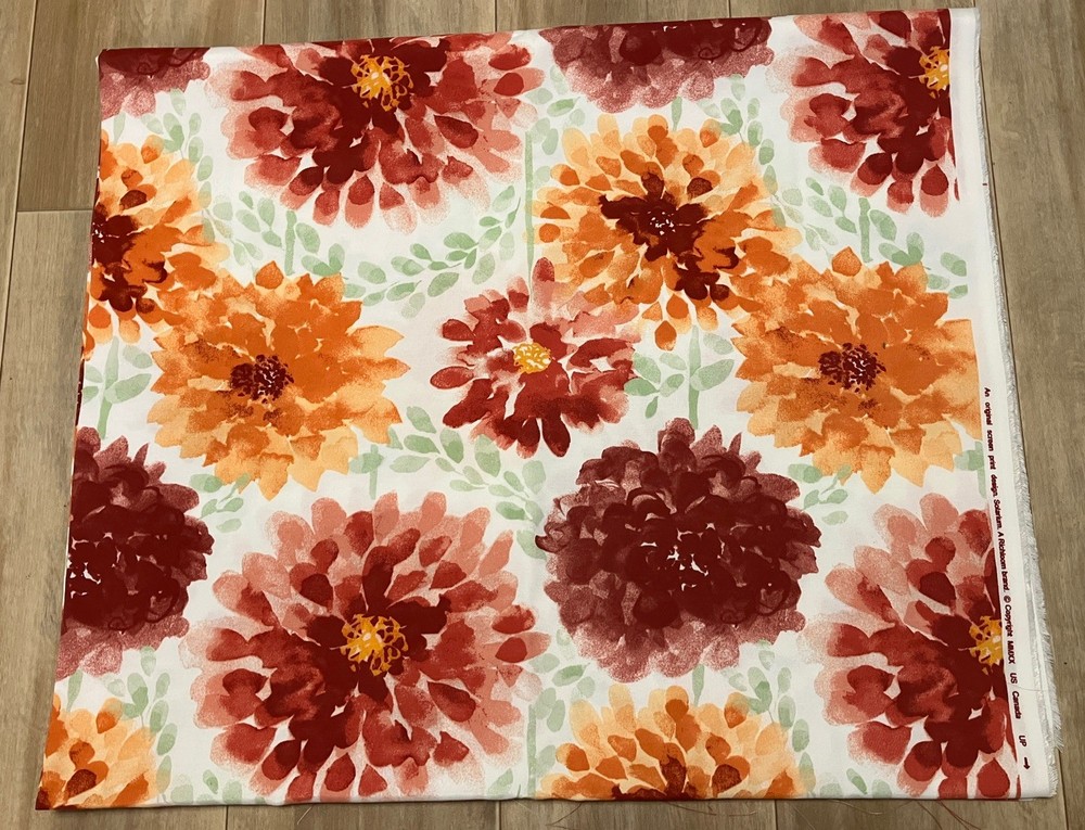 Richloom Solarium Outdoor Gardenia Bloom Outdoor Fabric 54″ x 96”